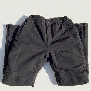 Girl’s black Lands End snowpants